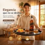 Bandeja ovalada antideslizante