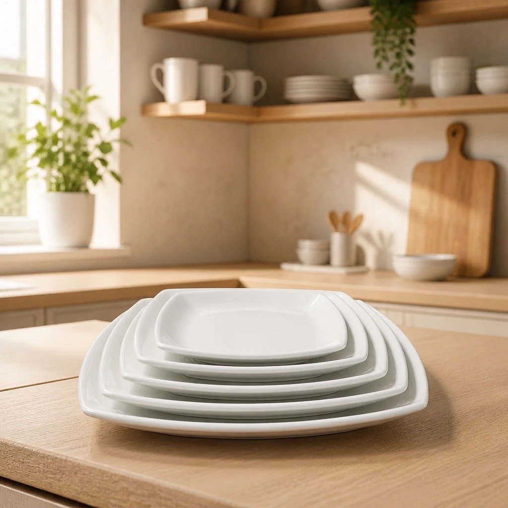 Plato cuadrado GI-8307