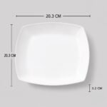 Plato cuadrado GI-8307
