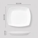 Plato cuadrado GI-8307