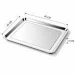 Bandeja plana brillante